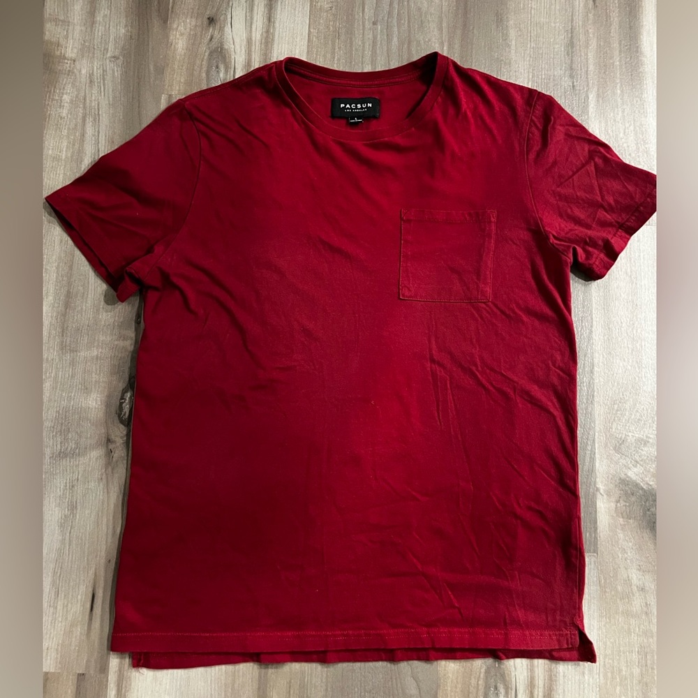 Pacsun red t-shirt